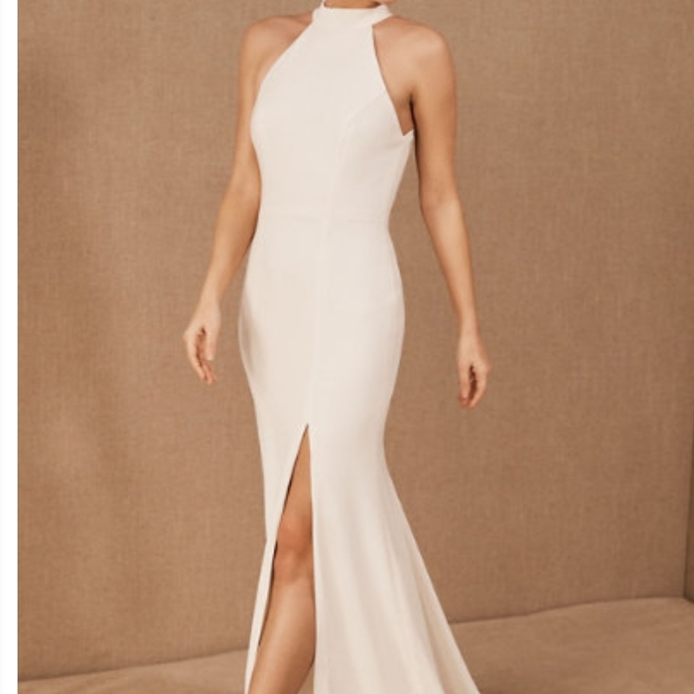 Elegant Cream Maxi Dress